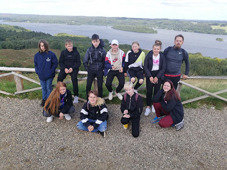 Ask på Astrup Friskole på vellykket studietur