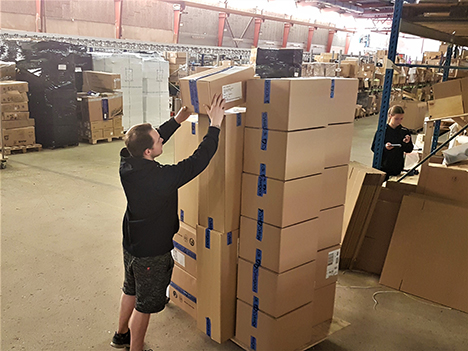 800.000 pakker ud af Terndrup