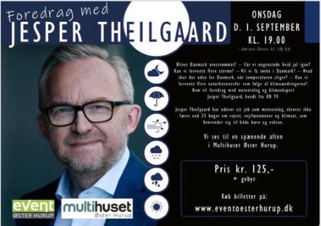 Event ØH inviterer til foredrag med Jesper Theilgaard