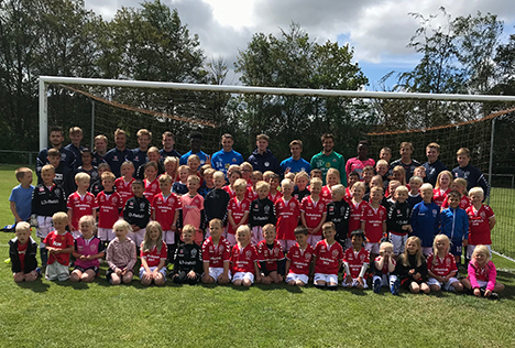Fodboldskole 2019 i Terndrup var en succes