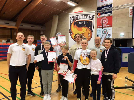 Kometerne til Springcup Nord i Randers