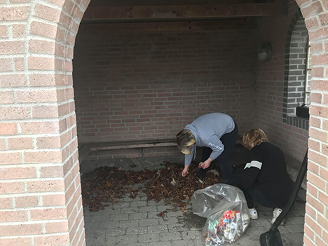 En god gerning under corona-lockout