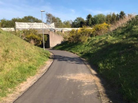 Cykelstien er åben igen