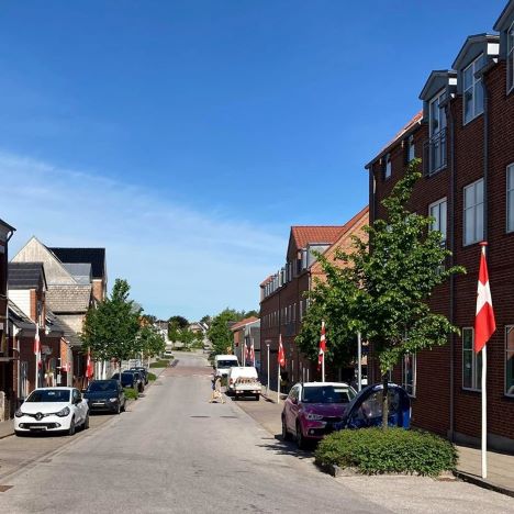 Arden har hejst flaget