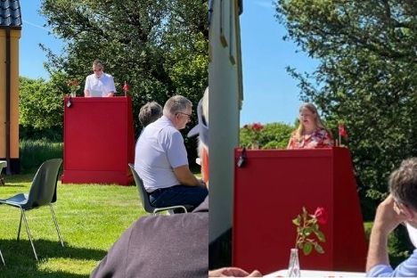 Grundlovsmøde i Arden i nye rammer og med skønt vejr