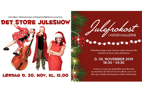 Brag af et juleshow i Arden-Hallerne