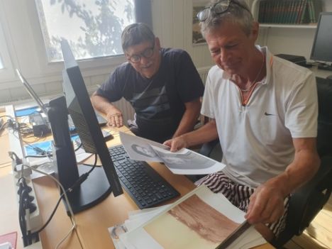 Stor donation til lokalarkivet i Øster Hurup fra Sparekassen Danmark Fonden Hobro