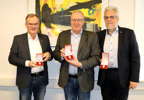 Tre byrådsmedlemmer i Rebild modtager ridderkorset