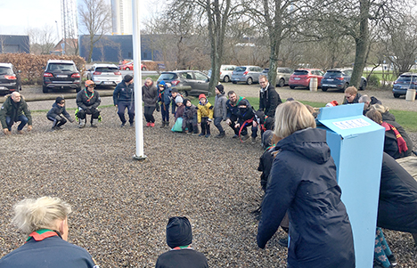 Starten på et nyt voksen-spejderår hos DDS Støvring.