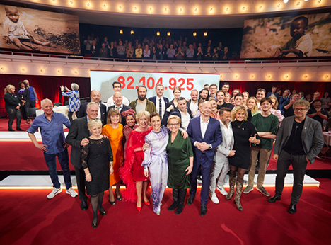 Så meget samlede danskerne ind til børn på flugt