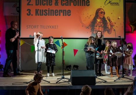 300 glade børn og voksne til MGP-fest i Arden-Hallerne