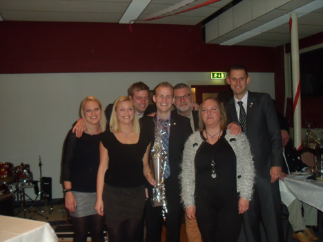 Pokalregn over Viking