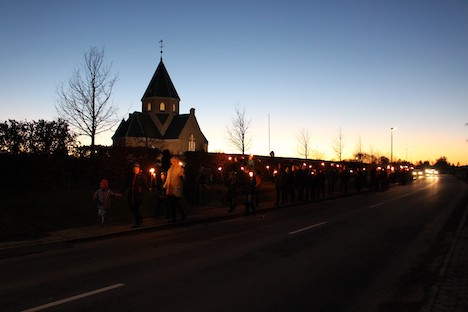 Juleoptog i Øster Hurup