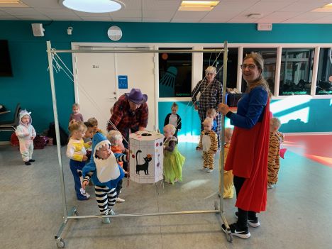 Als og Øster Hurup dagpleje holdt fastelavn