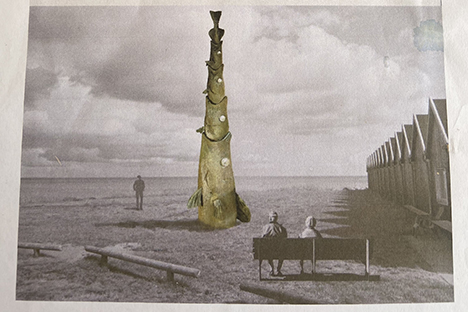 Kunstforeningen i Øster Hurup arbejder på, at byen får en Fisketotem