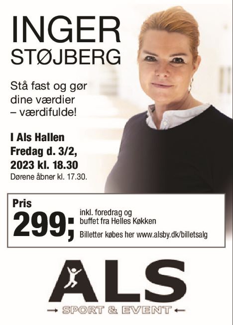 Inger kommer til Als