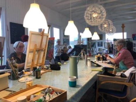 Køb kunst i Øster Hurup og støt befolkningen i Ukraine