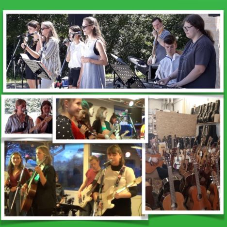 Grøn stue på Styret