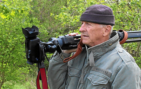Hans Flou viser film om Kilder ved Mariager Fjord og Slotte og herregårde i Østhimmerland – natur og kultur