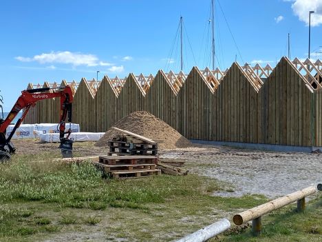 Så er havneskurene på vej