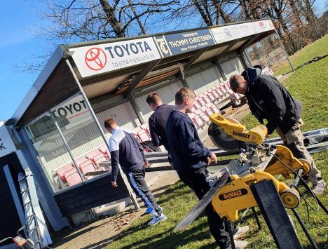 Arbejdsdag med succes i IF Dannebrog Astrup