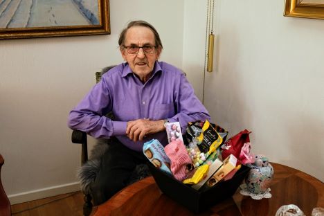 Poul ønskes tillykke med de 95 år