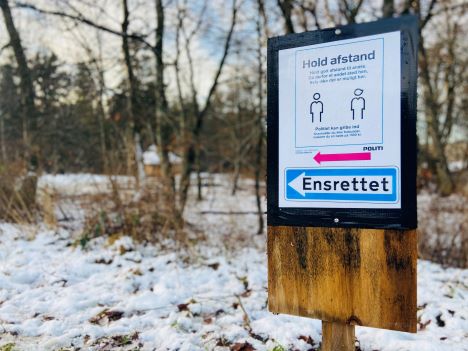 Godt der var ensrettet ved St. Økssø i dag