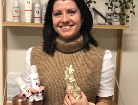 Fodterapeut er kommet godt fra start