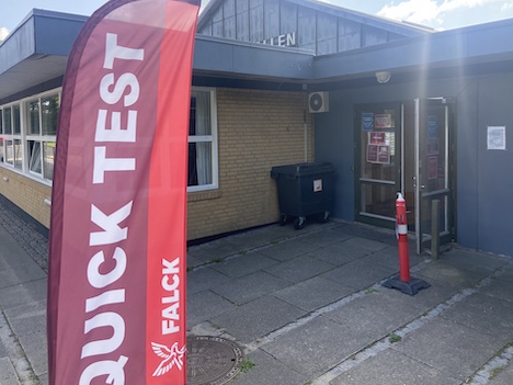 Nedskalering på PCR-test og hurtigtest – Slut med test i Mariager