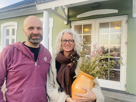 Mette og Jens Helweg åbner cafe Moules i Øster Hurup