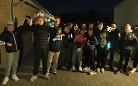 Mariagerfjord Ungdomsskole spiller EVOTAG