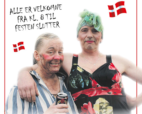 Carsten og slitte Gitte har kobberbryllup og invitere til åbent hus