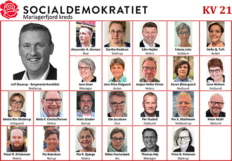 Socialdemokratiet i Mariagerfjord er klar til valg