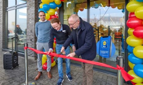 Snoren blev klippet for Lidl Hadsund
