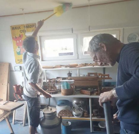 Lokalhistorisk Arkiv i Øster Hurup er ikke et gammelt støvet sted