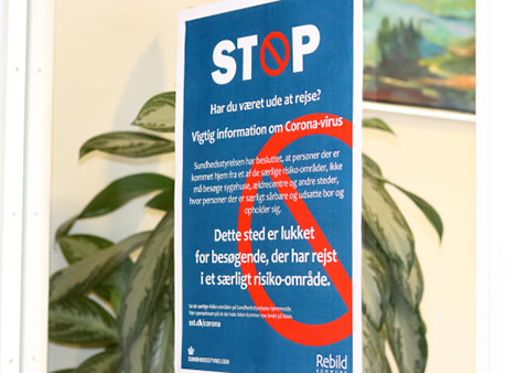 Coronavirus: Ingen besøg på ældrecentre i Rebild hvis du har rejst i et særligt risikoområde