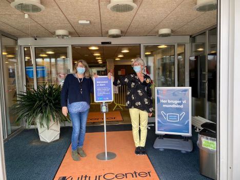 Mariagerfjord Bibliotekerne slår atter dørene op