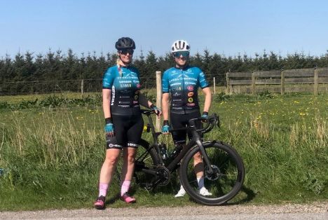 Marianne og Michael fra Arden cykler Tour de France-bjerge for scelerose