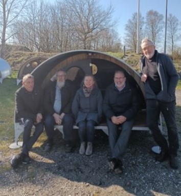 Støtte fra lokallivet har muliggjort nye overnatningsfaciliteter i Fruerlundparken