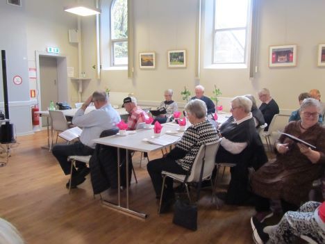 Indvielse af 100 højskolesangbøger i Øster Hurup