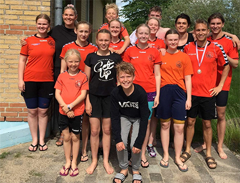 SMUT – svømmere til stævne i Støvring