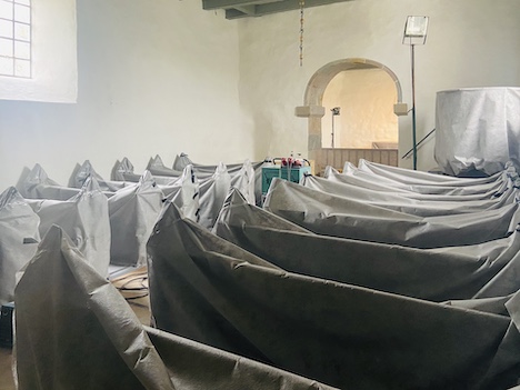 Renovering af St. Arden Kirke tager form