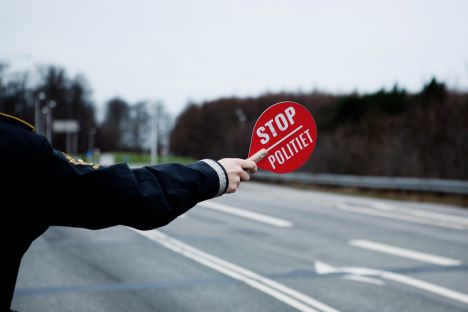 Standset uden kørekort på Egelundsvej