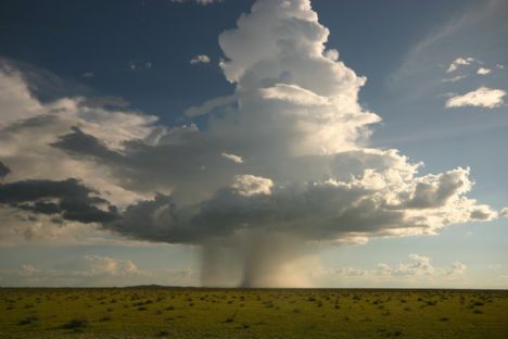I eftermiddag risiko for kraftige byger