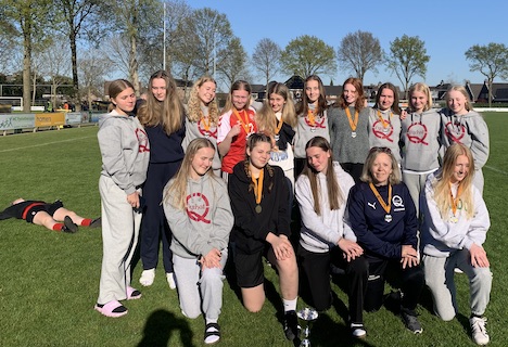 FyrkatQ U16 piger liga 2 vinder bronze ved Jyske Mesterskab