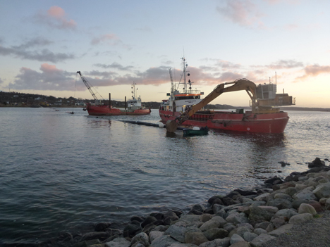 Så nåede enderne sammen!