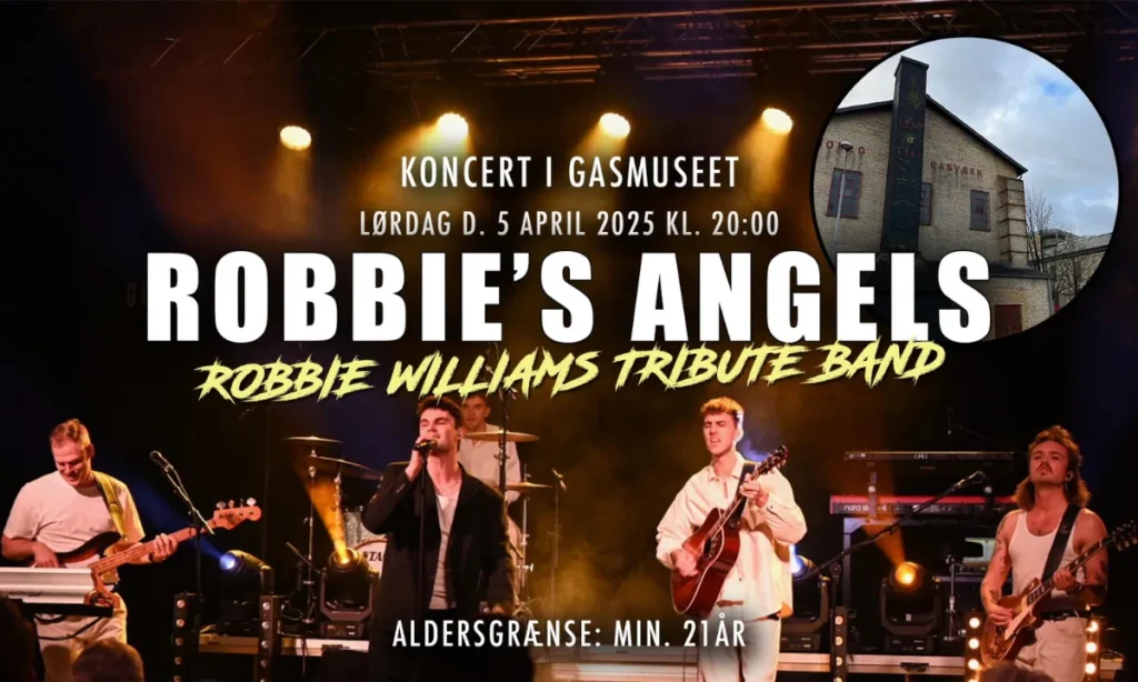 Robbie Williams Tribute Band indtager GASmuseet i Hobro