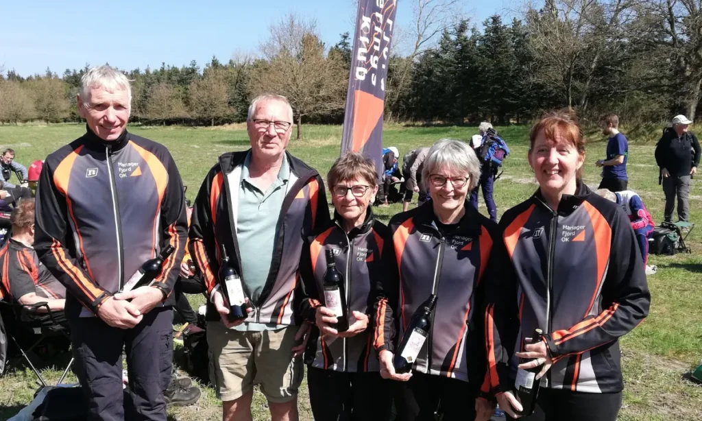 Fem mesterskaber til Mariager Fjord OK ved Nordjysk-lang i Sødringholm