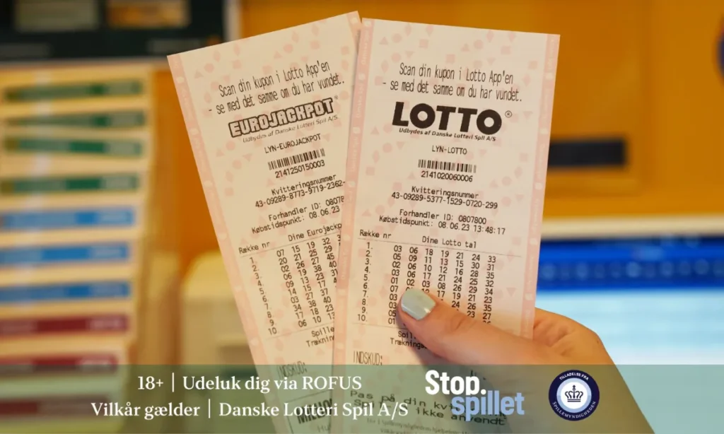 Millionkupon købt i Bilka i Randers: Danske Spil leder efter ny Eurojackpot-vinder