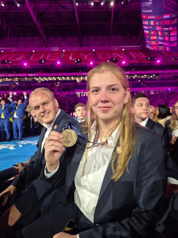 Birgitte Brunsgaard Jacobsen tidligere HEG elev og bronzevinder ved WorldSkills 2024